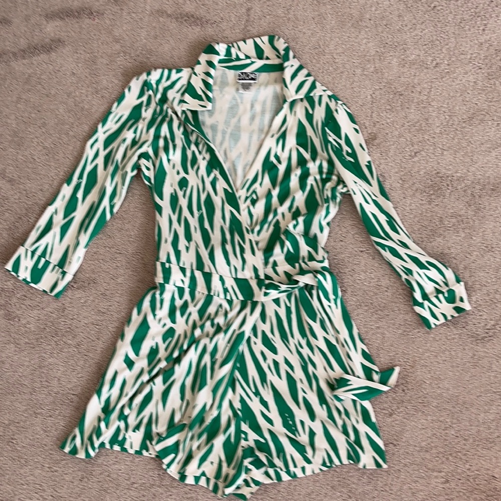 DVF wrap romper